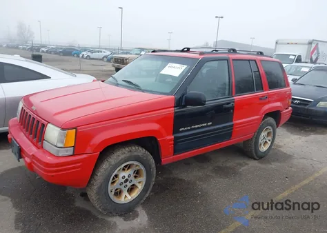 1997 Jeep Grand Cherokee Limited z USA, uszkodzony, nr VIN 1J4GZ78Y1VC573433